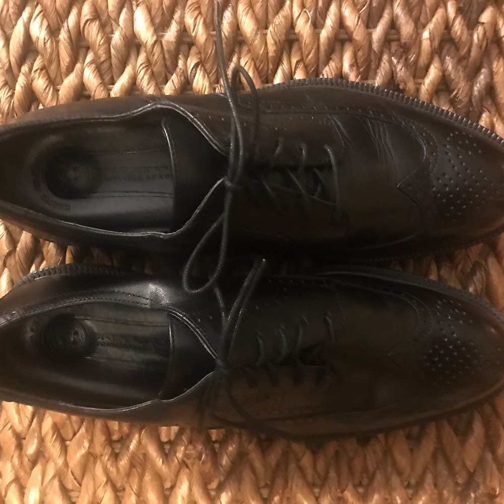 Rockport Leather Wingtip Oxford Dress Shoes